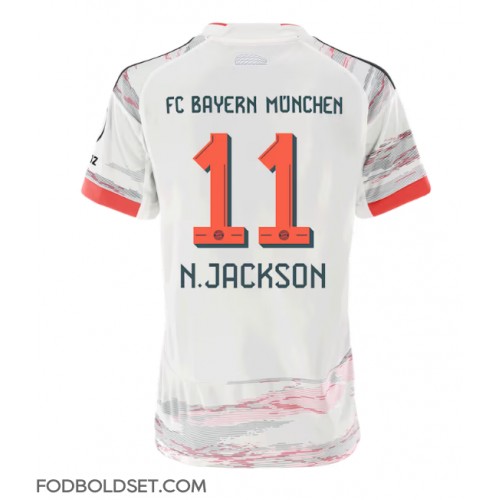 Bayern Munich Nicolas Jackson #11 Udebanetrøje Dame 2025-26 Kortærmet